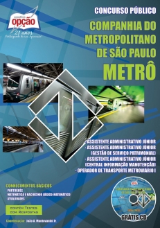 Companhia do Metropolitano de São Paulo – METRÔ-DIVERSOS CARGOS